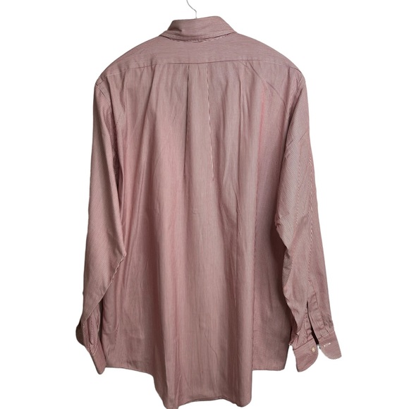 BROOKS BROTHERS Striped Long Sleeve 100% Cotton Button-up Dress Shirt Sz: 16-34 - Picture 2 of 6